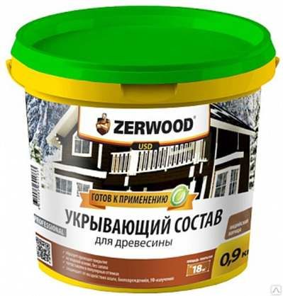 Состав укрывающий Zerwood, скандинавский белый, 0.9 кг купить в СОМ