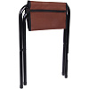 Табурет складной Кемпер 27х32х35см до 100кг коричневый купить в СОМ