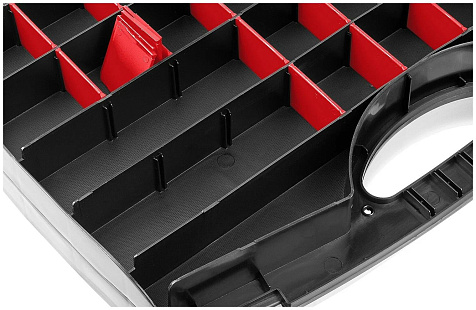 Органайзер для крепежа ЗУБР Дон-42, пластик, 320х260х70мм, двухсторонний купить в СОМ