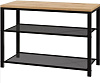 Скамья Торонто 23Л 670х300х450мм черная ЗМИ купить в СОМ