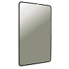 Зеркало Azario Incanto 600 х1000 мм, бесконтактный сенсор, черный купить в СОМ