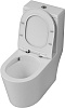 Унитаз монолит Grossman Classic GR-4487SQ, торнадо, безободковый, сиденье микролифт купить в СОМ
