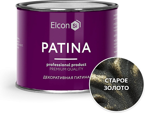 Патина декоративная Elcon, старое золото, 0.2кг купить в СОМ