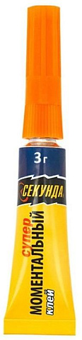 Клей-гель Секунда, универсальный, 3 гр купить в СОМ