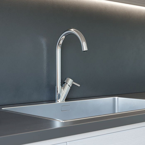 Смеситель для мойки Iddis Kitchen Line K11SB0Ji05, латунь купить в СОМ