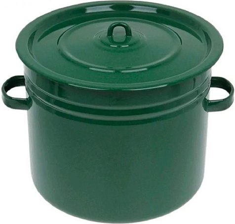 Бак 40л эмалированный зеленый рябчик С42833 купить в СОМ