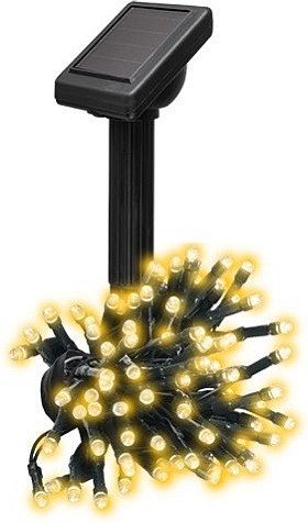 Светильник светодиодный садовый ФАZА SLR-G01- 50Y гирлянда 50 желт. LED на солнечн. батарее купить в СОМ