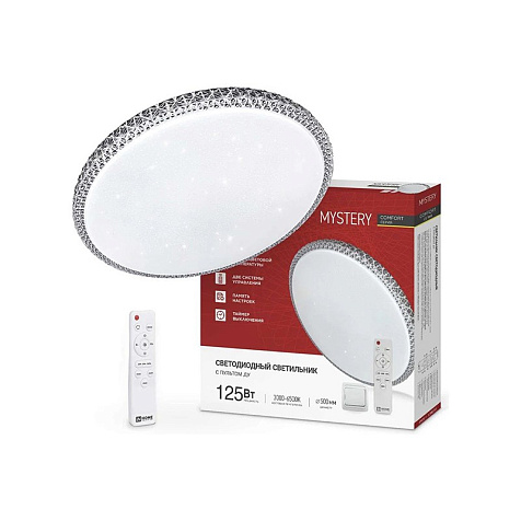 Светильник светодиодный IN HOME COMFORT MYSTERY 125Вт 3000-6500К 10000лм ПДУ купить в СОМ