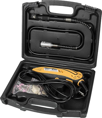 Гравер ВИХРЬ Г-160ГВ, 30 насадок, кейс, 160 Вт купить в СОМ
