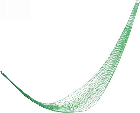 Гамак Отдых 200х80см подвесной, плетеный, нейлон купить в СОМ